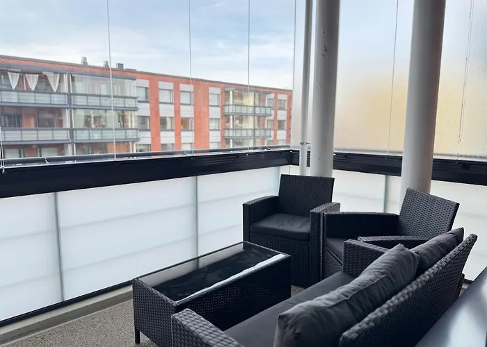 Saunallinen Kaksio Lutakossa -huippusijainti! Apartamento *